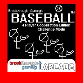 Baseball 4 Player Challenge Mode - Breakthrough Gaming Arcade