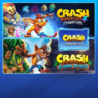 Crash Bandicoot - Quadrilogy