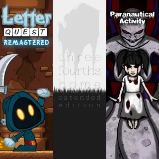 Letter Quest: Grimm's Journey Three Fourths Home Paranautical Activity