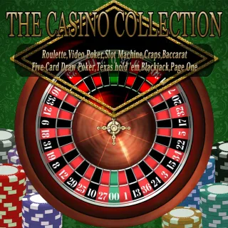 THE CASINO COLLECTION: Ruleta Video Poker Tragaperras Craps Baccarat Five-Card Draw Poker Texas hold 'em Blackjack and Page One