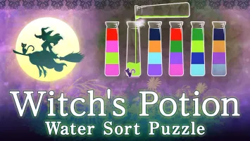 Witch's Potion: Water Sort Puzzle