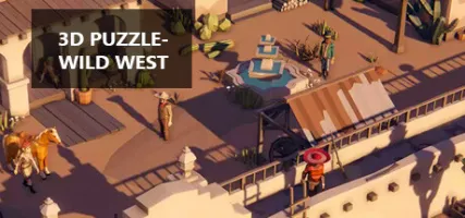 3D PUZZLE - Wild West