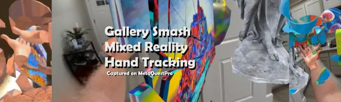 Gallery Smash Mixed Reality Hand Tracking