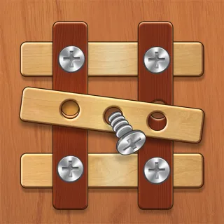 Wood Nuts: Screw Puzzle