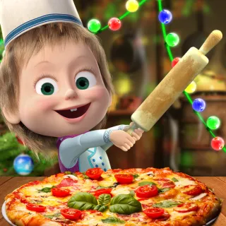 Masha and the Bear Pizza Maker