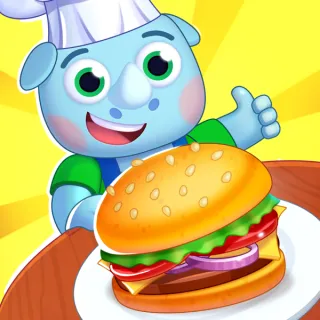 Burger cafe for kids