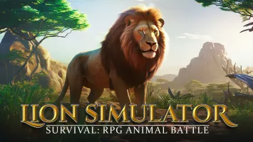 Lion Simulator Survival: RPG Animal Battle