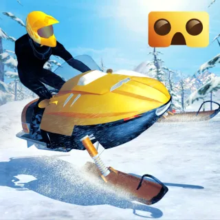 Snowmobile Simulator: VR Game for Google Cardboard