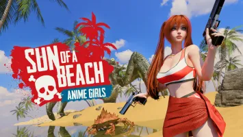 Anime Girls: Sun of a Beach