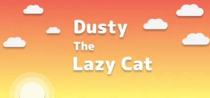 Dusty The Lazy Cat