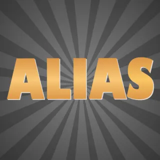 Alias party game & guess word