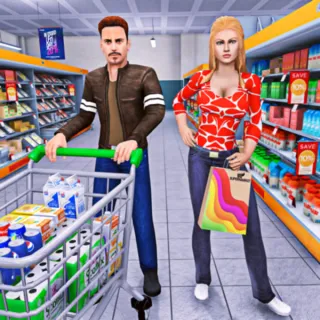 Supermarket Simulator Game 3D