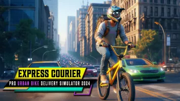 Express Courier Pro: Urban Bike Delivery Simulator 2024!