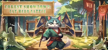 Forest Showdown Cat Hero Battle