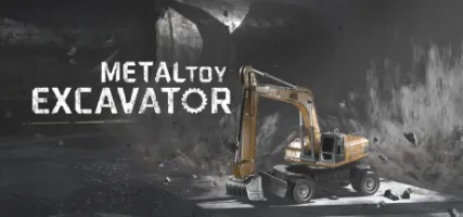 Metal Toy Excavator