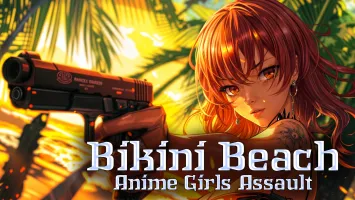 Bikini Beach: Anime Girls Assault