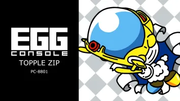 EGGCONSOLE TOPPLE ZIP PC-8801