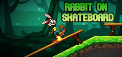 Rabbit on Skateboard