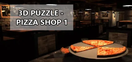 3D PUZZLE - Pizza Shop 1