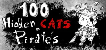 100 hidden Cats: Pirates