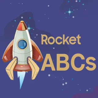 Rocket ABCs Print