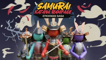 Samurai Katana Rampage Stickman Saga