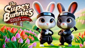 The Super Bunnies: Scarlet Wonder Ninjas