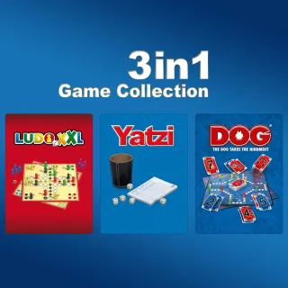 3in1 Game Collection: Ludo XXL Yatzi DOG