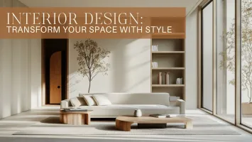 Interior design: Transform your space with style