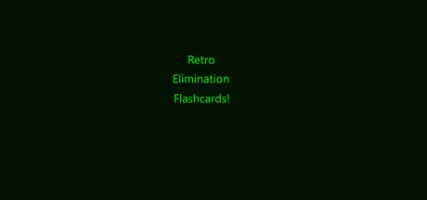 Retro Elimination Flashcards