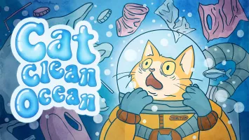 Cat Clean Ocean