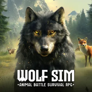 Wolf Sim: Animal Battle Survival RPG