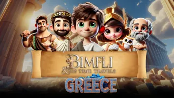 Bimfli and His Travels In Time: Greece