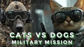 Cats VS Dogs Military Mission