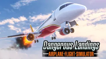 Airplane Flight Simulator: Dangerous Landings