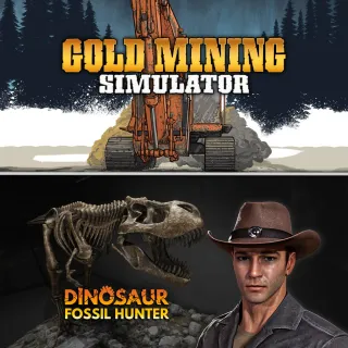 Dinosaur Fossil Hunter & Gold Mining Simulator