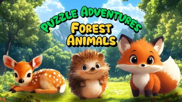 Puzzle Adventures - Forest Animals