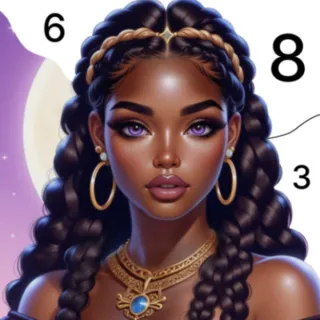 Ebony Story Color By Number