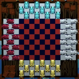 KIDs CHECKERS KING