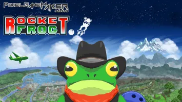 Pixel Game Maker Series Rocket Frog