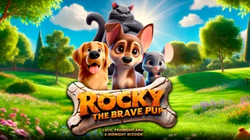 Rocky the Brave Pup: Love Friendship and a Midnight Mission