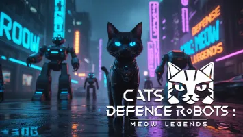 Cats Defense Robots: Meow Legends