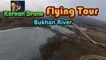 Korean Drone Flying Tour Bukhan River