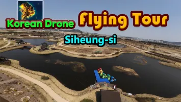 Korean Drone Flying Tour Siheung-si