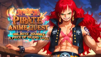 Pirate Anime Quest: One Boys' Journey A Piece of Island Love