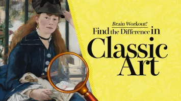 Brain Workout! Find the Difference in Classic Art