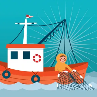 Fishing - by Friedemann Friese