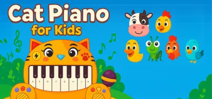 Cat Piano for Kids