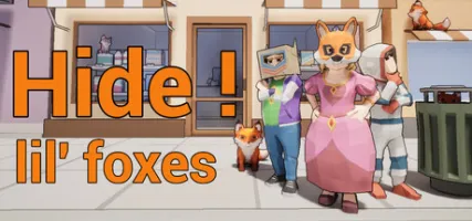 Hide ! lil' foxes