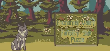Enchanted Valley: Fantasy Slide Puzzle